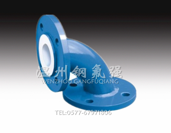 PTFE PTFE lined pipe fittings